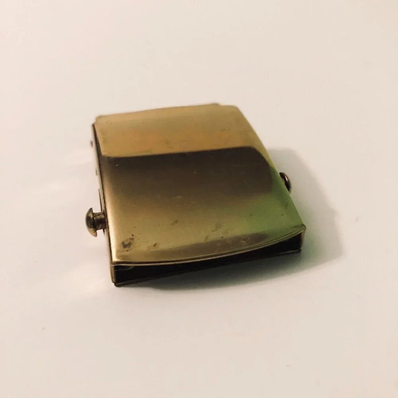 Vintage Lot of 2 US Brass Web Belt Buckle Made  in USA RAU - Picture 12 of 14